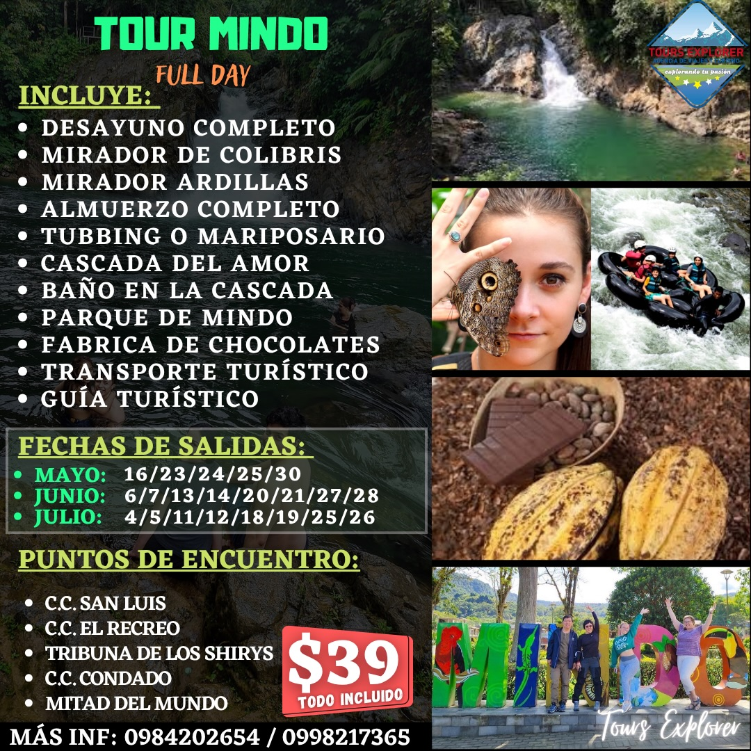Tour Mindo